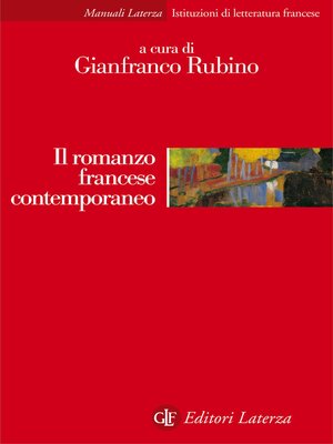cover image of Il romanzo francese contemporaneo